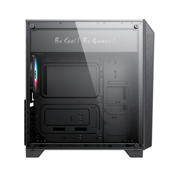 Gabinete Gamemax Nova N5 Mid Tower ATX 1xFan RGB - Vista 4