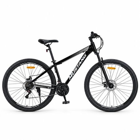 Bicicleta Mustang Acero R29" XL Negro/Blanco