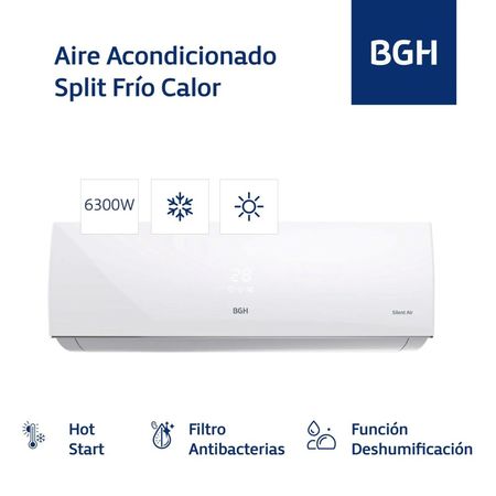 Acondicionador de aire BGH BSH65WCU 6300W FC