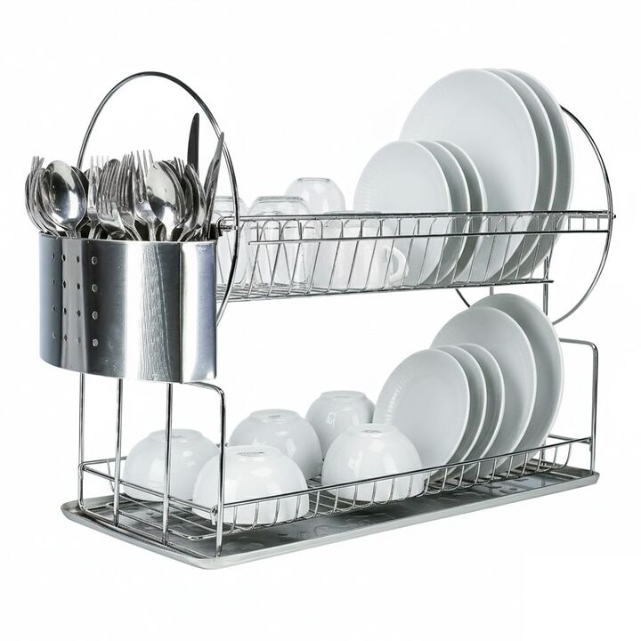 Secador de Platos Gadnic SEC08 Acero Inoxidable Moderno - Vista 1