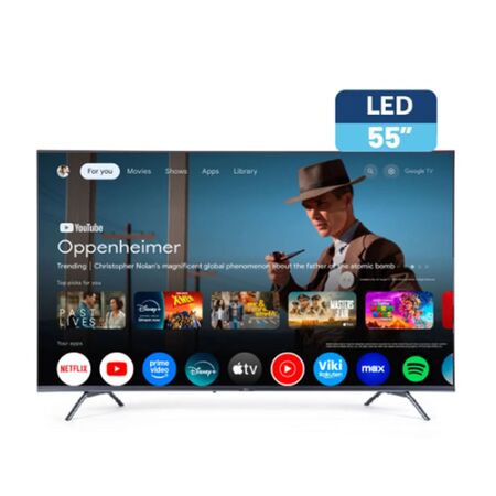 Televisor Led 55" 4k Ultra Hd Smart Con Google Tv Bgh B5524us6g