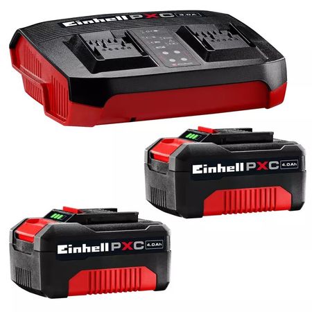 Einhell PXC-Kit Inicio 2x 4,0Ah y Twincharger Kit 1