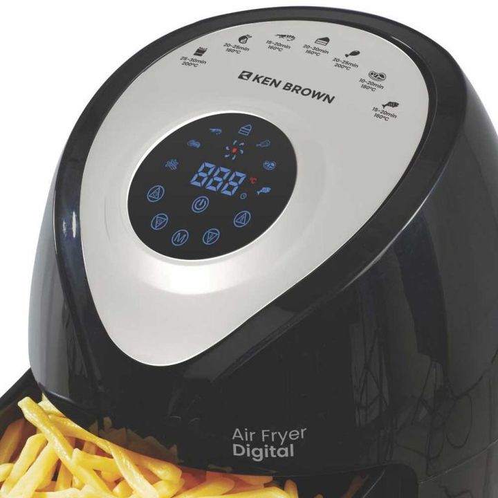 Freidora De Aire Digital Ken Brown - 1300w - 3.5 Litros - Control Táctil - Vista 4