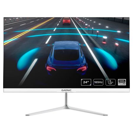 Monitor Gaming Gadnic 24 Plana IPS FHD 165 Hz Sin Bordes 