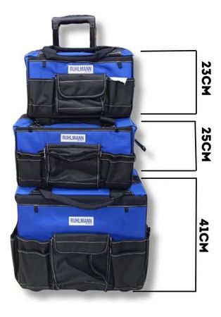 Bolso Ruhlmann con Ruedas Telescópico Set de 3 Piezas