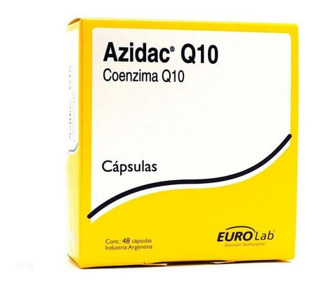 Eurolab Azidac Q10 Suplemento Dietario 48 Capsulas