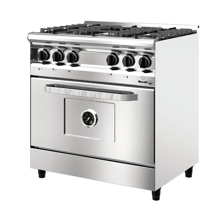 Cocina Morelli Capri 820 5 Hornallas Puerta Ciega Multigas - Vista 2
