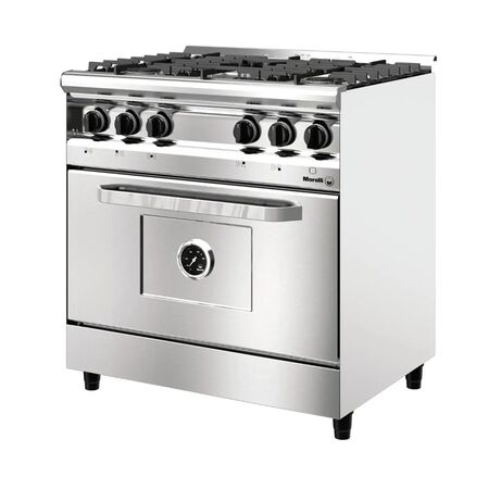 Cocina Morelli Capri 820 5 Hornallas Puerta Ciega Multigas