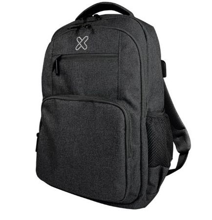 MOCHILA KLIPXTREME STENDAL 15.6" NEGRO C/ USB  (KNB-577BK)