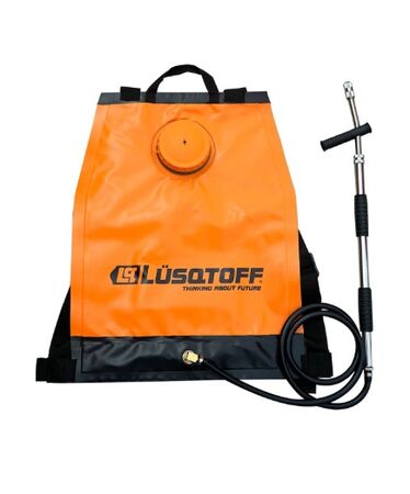Mochila Fumigadora 20l 1,5m Lusqtoff Fmol20-8 Acolchada Pvc Naranja