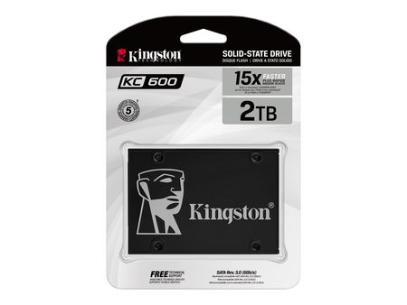 Disco Solido Interno Kingston 2048GB KC600 2.5 SAT3