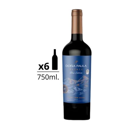 Vino Tinto Doña Paula Estate Blue Edition Blend Caja x 6