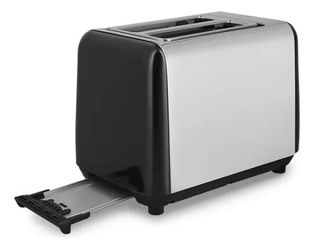 Tostadora Doble Vintage Atma Toat21v 7 Niveles Inox Mantener NEGRA