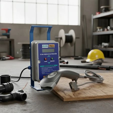 Electrofusor Con Lector De Codigo De Barras Sigas Dema 