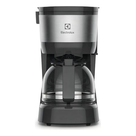 Cafetera Electrica Electrolux Ecm10 600ml Negra Plateado