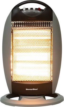 Estufa Halogena Severbon EHS01 1500W Oscilante 80000