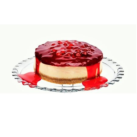 Plato Torta Tarta Vidrio Redondo 37 Cm Pasabahce Patisserie