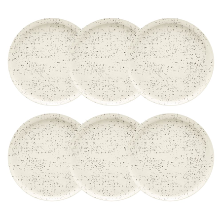 SET X 6 PLATOS PLAYOS 26 CM CHUVISCO Oxford