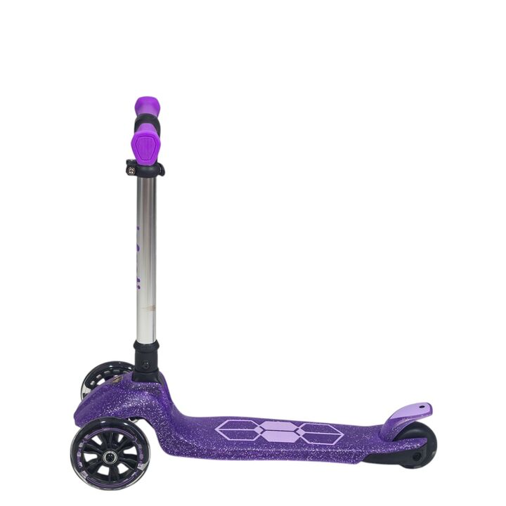 Monopatín plegable con luces LED Infanti Jelly violeta - Vista 4