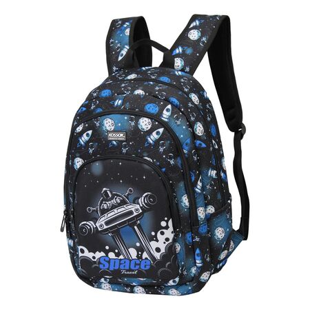 Mochila Kossok Love Reforzada Premium Escolar Space