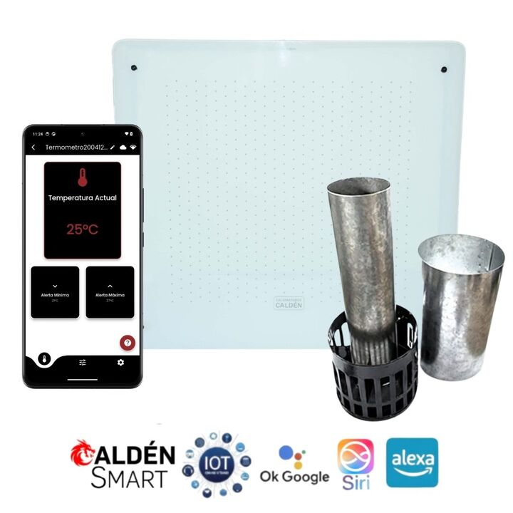 Calefactor Caldén Tiro Balanceado 2.0 Smart - Vista 8