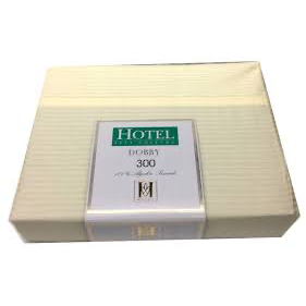 Juego de sábanas dobby Hotel 300 hilos king