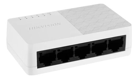 Switch Hikvision Plastico 5 Puertos