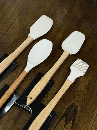 Set x4 Utensilios de Silicona para Repostería