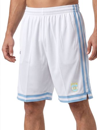 Short Peak Selección Argentina Local Hombre Básquet Blanco