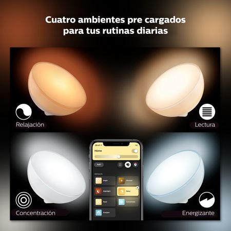 Lámpara Portatil Philips Hue Go White And Color (915005822401)