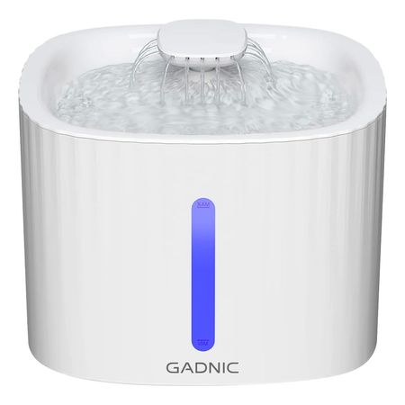 Bebedero Fuente De Agua Gadnic Silenciosa Para Mascotas