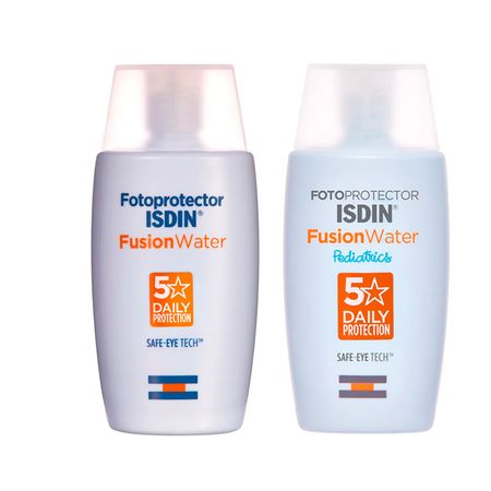 Isdin Set Protector Solar Facial Fusion Water + Water Pediatrico