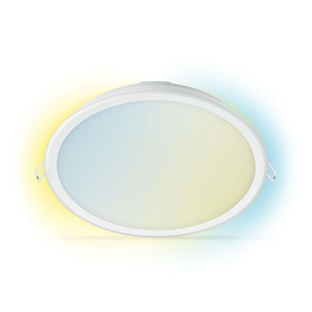 Spot De Embutir Led Wiz 24w Luz Calida Y Fria Wi-fi Plafon