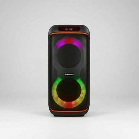 Torre Parlante Inalambrico Bluetooth Ambassador Negro