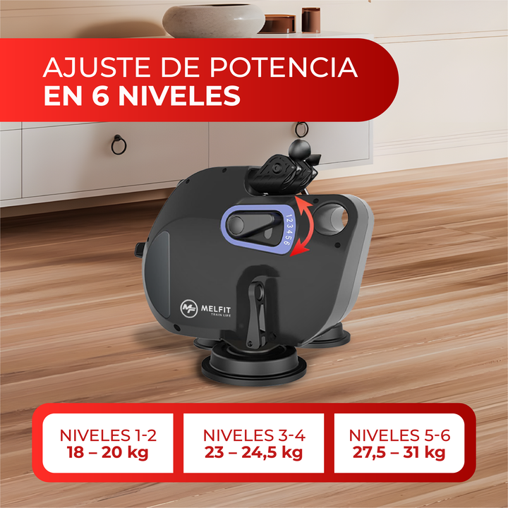 Ejercitador Entrenamiento Fuerza Poleas Core Master Melfit - Vista 4