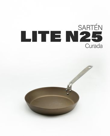 Sartenes de hierro Kankay N25 + N22 + N20 Lite Curadas