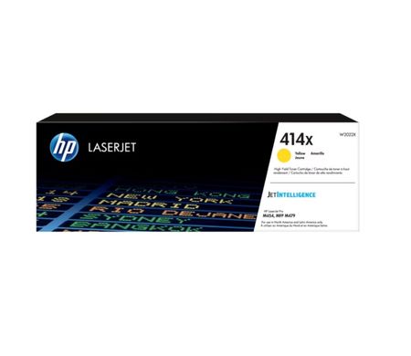 Toner HP 414X Yellow Toner Cartridge W2022X