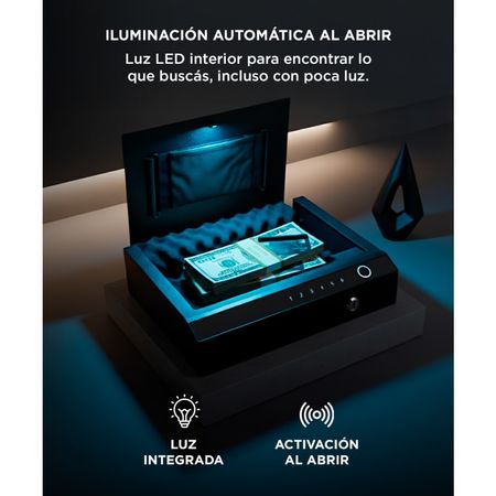 Caja Fuerte Digital Gadnic 3 Aperturas Con Iluminación LED
