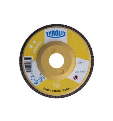 Disco flap 180 GR220 28N C Plano Tyrolit