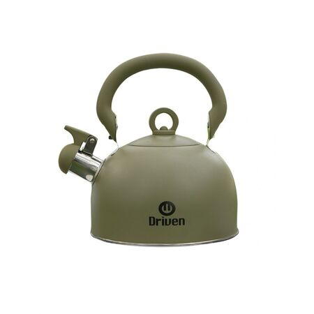 Pava Silbadora Driven Acero Inoxidable 1,9 Lts Verde Militar