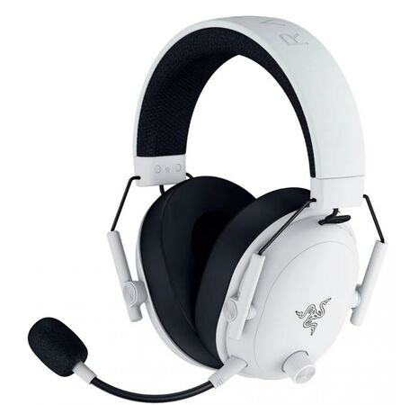 Auricular Razer Blackshark V3 White Hyperspeed Wireless+bt USB THX