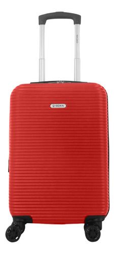 Valija Chica Cabina Rígida Roja Checkin Low Cost Abs Fuerte Carrión modelo 39111 - Vista 7