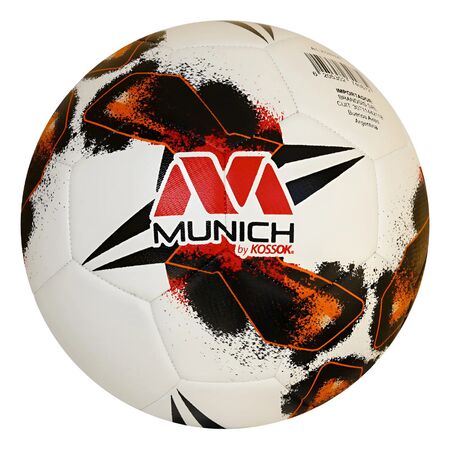 Pelota Flash Munich Futbol 11 Camara Butilo Training Rojo 3