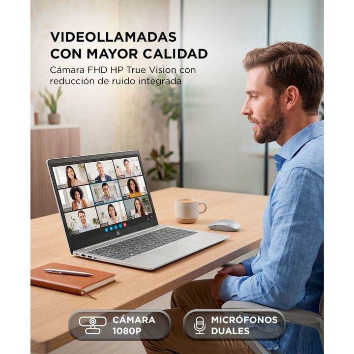 Notebook HP 15 Core 5 120U 8GB 512GB SSD Pantalla FHD Sistema operativo FreeDOS - Vista 5