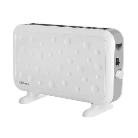 Convector Blanco 2000 Watts 3 niveles con Termostato Liliana