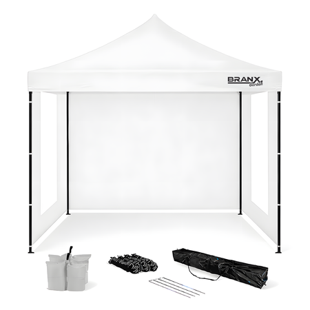 Gazebo 3x3 Metros Con Paredes Branx Autoarmable Plegable