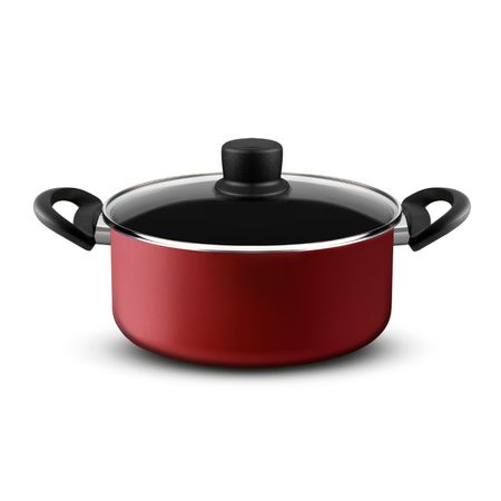 OLLA TEFAL 24CM + TAPA DE VIDRIO -RED SURPRISE (L2T1C6C11)