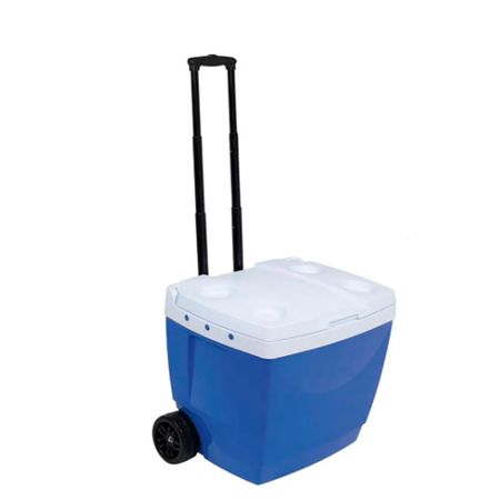 Conservadora 42 Litros Mor Ice Cold con Ruedas 25108221 Azul