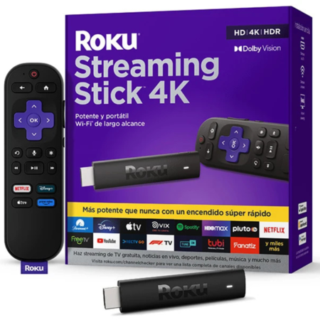 CONVERSOR SMART ROKU STREAMING STICK 4K UHD