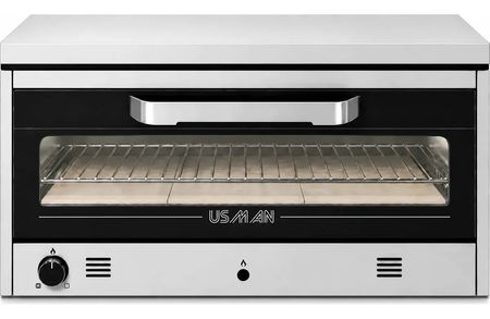 HORNO USMAN PIZZERO 6 MOLDES 85X55X45 GN C/TERMOMETRO